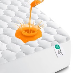 Utopia Bedding Waterproof Mattress Protector, Full Mattress Pad, Noiseless…