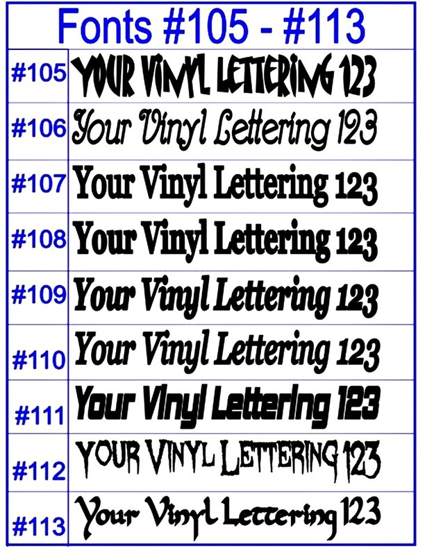 Custom Text Vinyl Decal Personalized Lettering Window Laptop Yeti Cup Sticker gallery