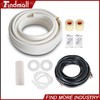 Findmall 50 FT Mini Split Line Set 1/4" - 3/8" Copper Insulated Coil gallery