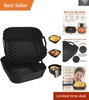 Versatile Silicone Air Fryer Liners 7.1 inch, 4-7 QT, Easy to Clean & Reusable gallery