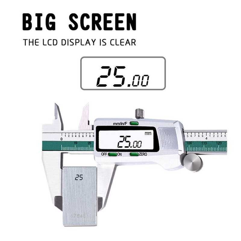 0–6" Digital Electronic Vernier Caliper LCD Gauge Vernier Caliper Micrometer gallery