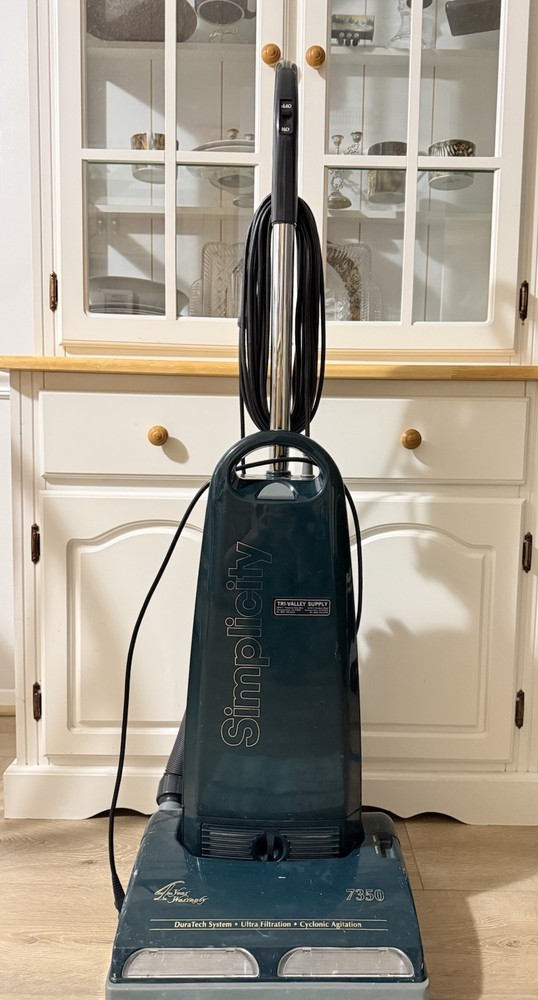 Powerful Carpet Cleaner Simplicity 7350 Upright Vacuum Cleaner Bagged Tested