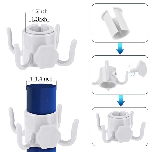 DECOHS Beach Umbrella Base Weight- 600D Oxford Cloth Sun Umbrella 2 Sets gallery