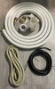 Wostore 16 Ft HVAC Line Copper Set 1/4" + 1/2" x 3/8" x 16ft Brass Flare Nuts gallery