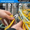 2PCS Wire Cutters Side cutter Cable 6/5" Heavy Duty Cutting pliers Carbide steel gallery