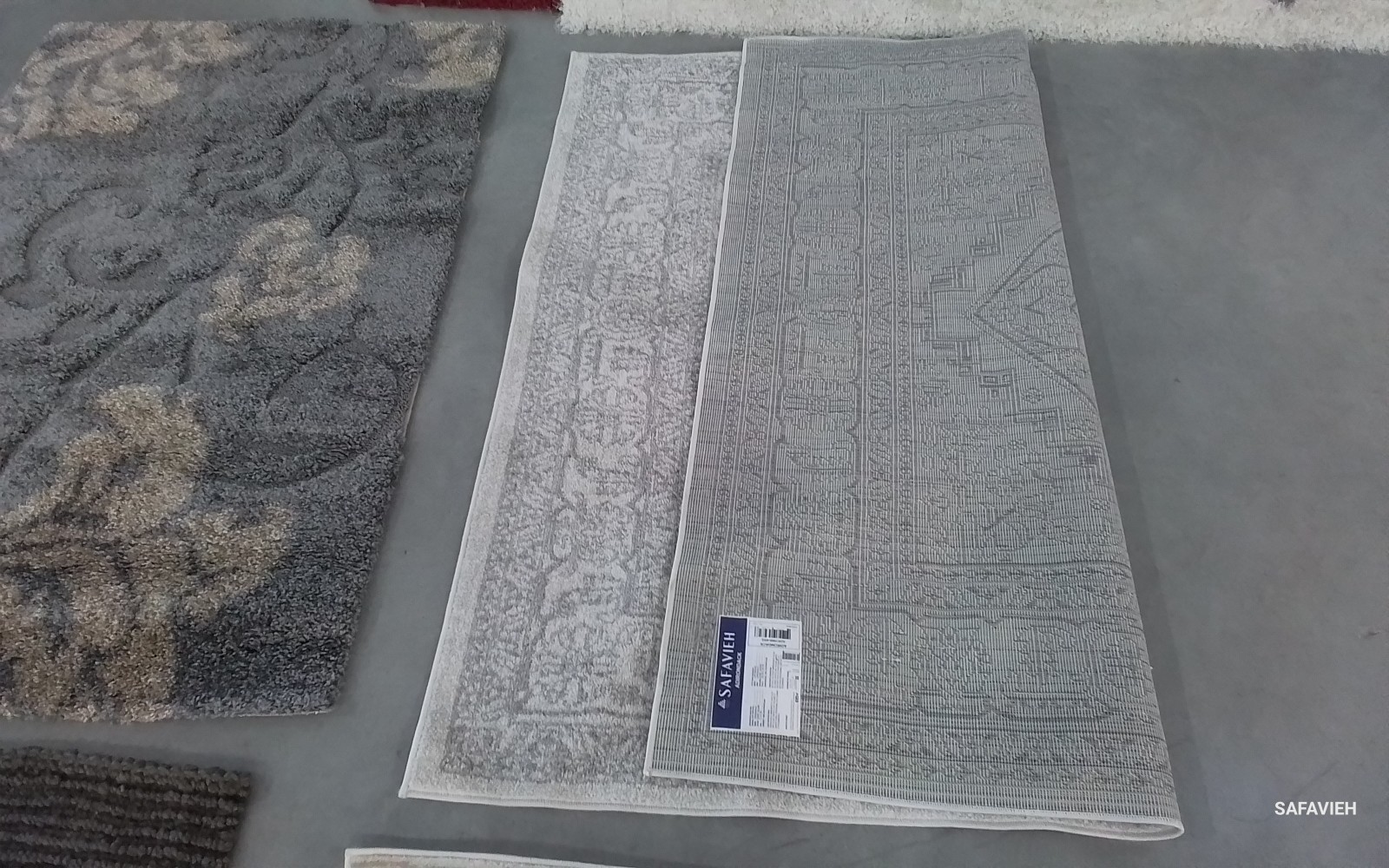 IVORY / SILVER 6'-0" x 6'-0" Flaw in Rug, Reduced Price 1172775447 ADR108B-6SQ gallery