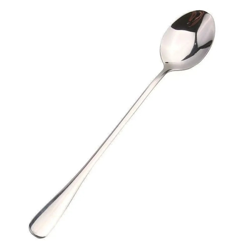 6- Pack Soup Spoons Round Stainless Steel Bouillon Spoon gallery