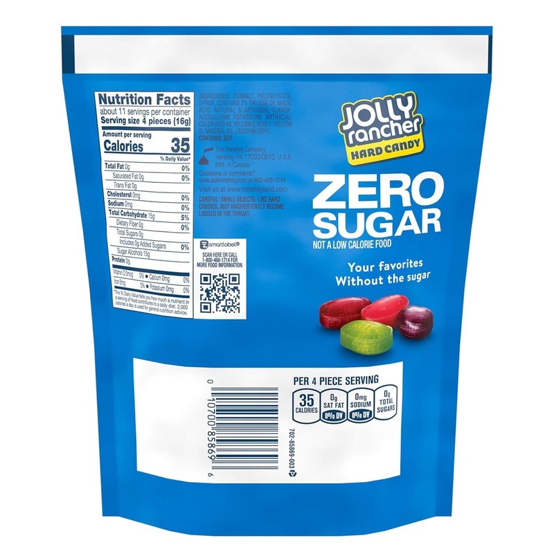 Zero Sugar Assorted Fruit Flavored Hard Candy - Guilt-Free Indulgence, 6.1 oz gallery