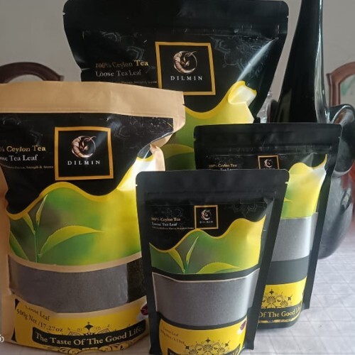 Dilmin Premium Natural High Quality Ceylon Black CTC Tea 500g gallery