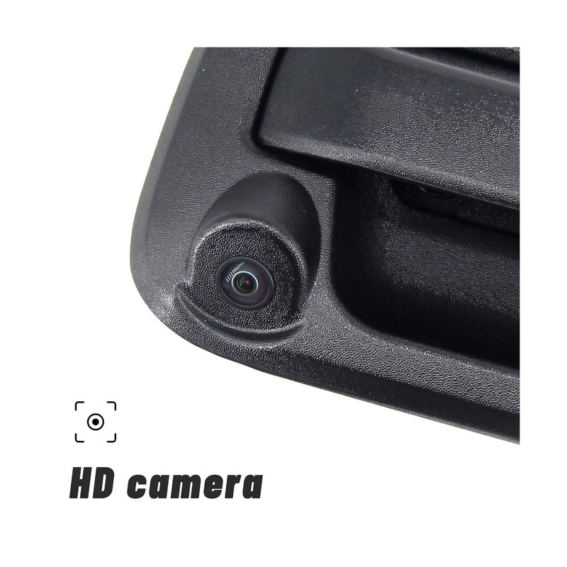 Rear View Backup Tailgate Handle and Reverse Parking Camera Compatible with F... gallery