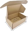 6 x 4 x 3 Inches Small Shipping Boxes 50 Pack Corrugated Cardboard Packaging ... gallery