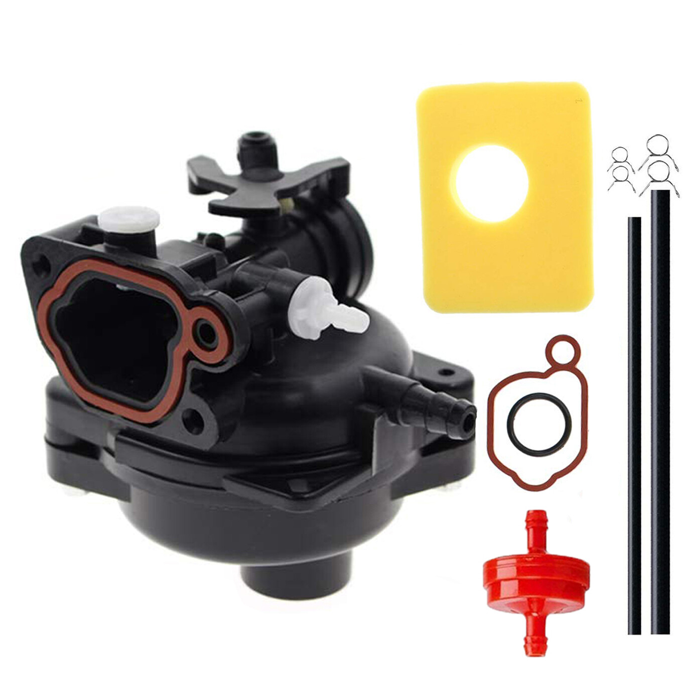 Carburetor Kit For yard machine push mower model number 11A-02BT729 USPS gallery