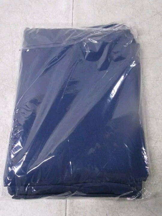 120 in. Round Polyester Tablecloth, Navy Blue - Wedding Party Event gallery