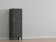 Kitchen Pantry Storage Cabinet, Lockable Metal Cabinet with Shelves Storage Unit