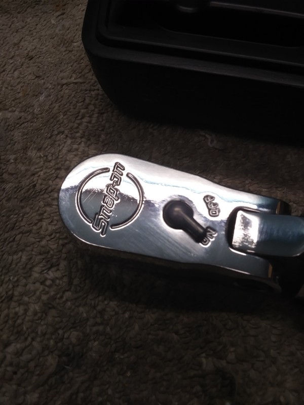 Snap-on 3/8” Drive Flex-Head Techangle Torque Wrench (5-125 ft-lb)(ATECH2F125MB) gallery