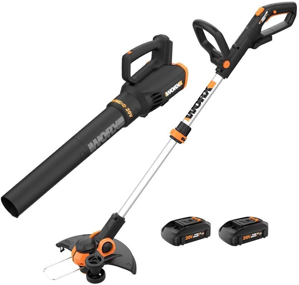 WG928 WORX GT 3.0 20V 12" String Trimmer & Blower Combo w 2 Batteries- SR gallery