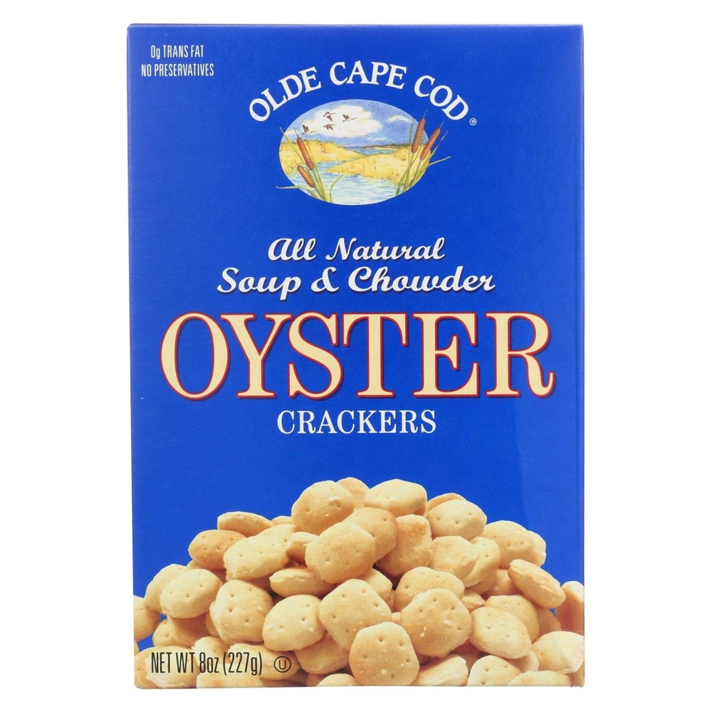 Olde Cape Cod Oyster - Crackers - Case of 12 - 8 oz. 8 Ounce (Pack 12)