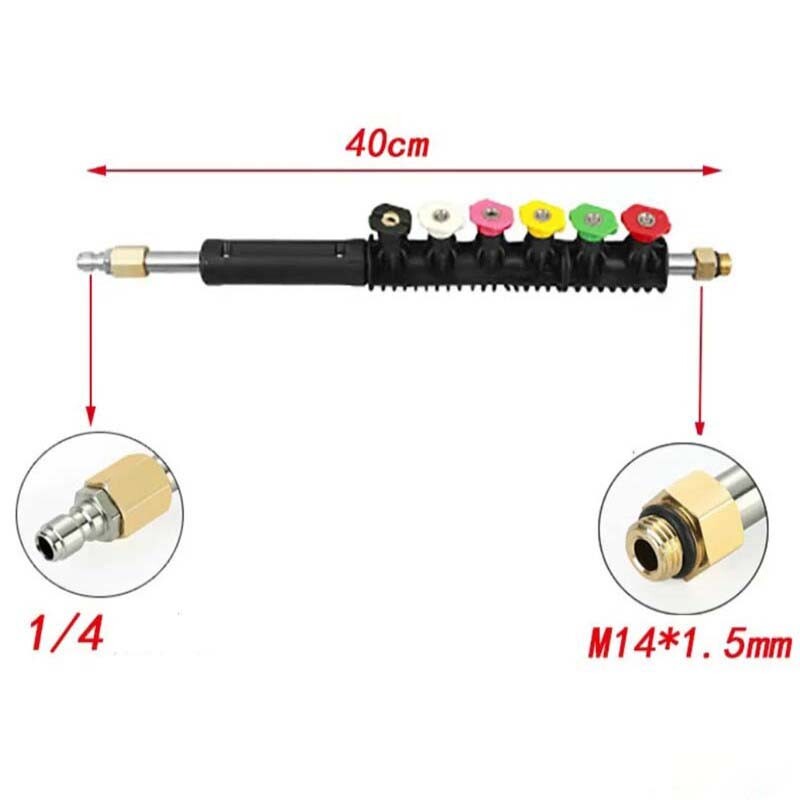 120 inch Pressure Washer Extension Wand, Replaceable Upgraded Power Washer Lance gallery