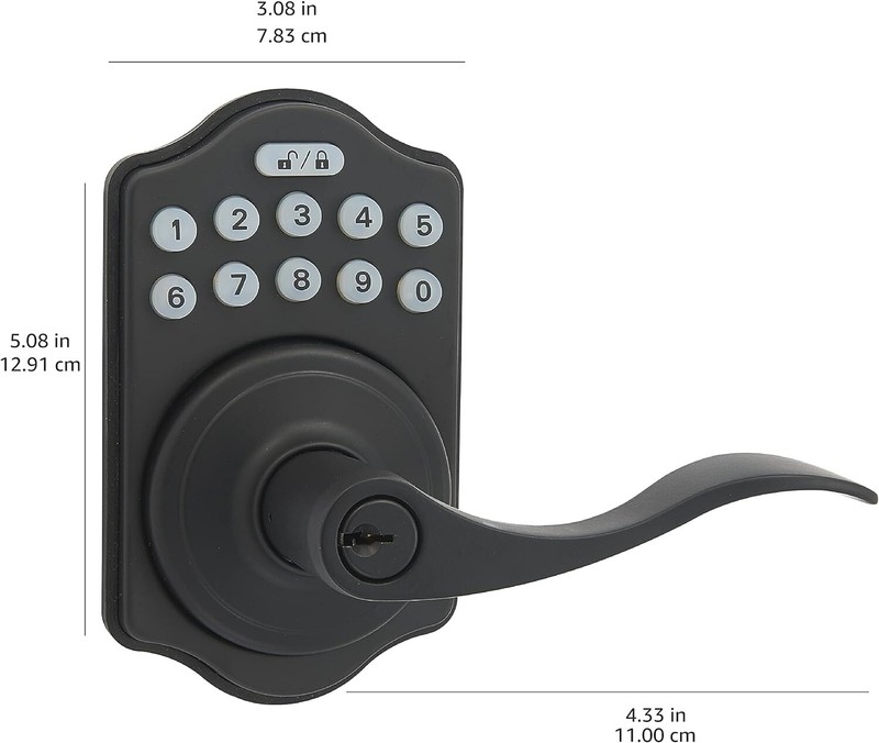 Durable ANSI Grade 3 Security Keypad Lock - Simple Programming and Installation gallery