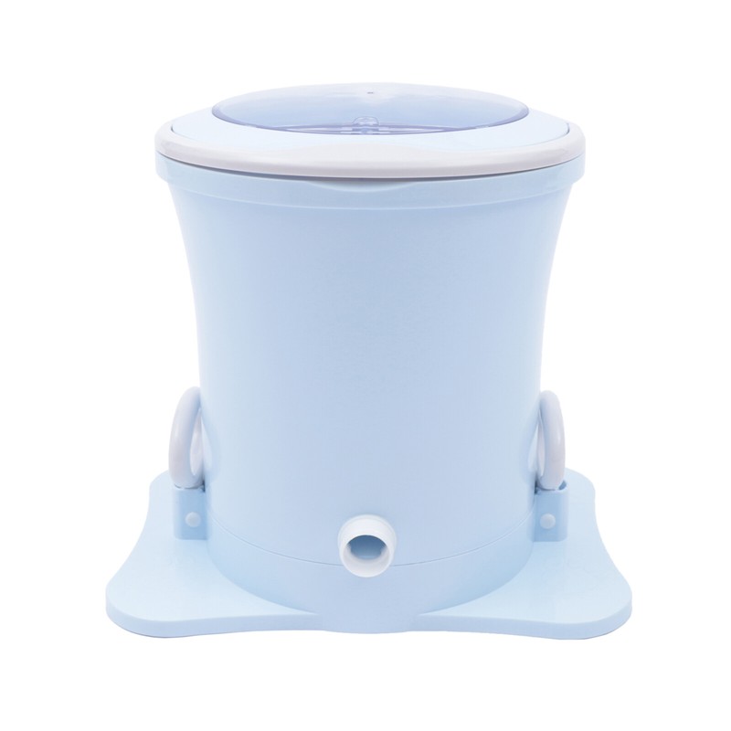 Mini Dryer Portable Compact Clothes Spin Dryer Manual Home Laundry Dryer Blue gallery