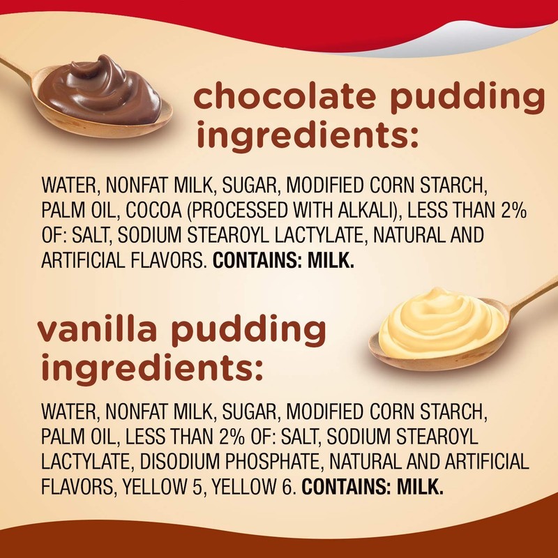 Snack Pack Chocolate and Vanilla Pudding Cups Family Pack, 12 Count gallery