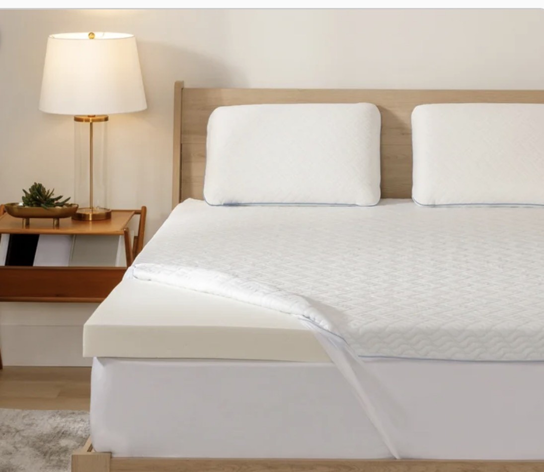 Serenity Tempur-Pedic 3 Inch Cooling Memory Foam Mattress Topper King gallery