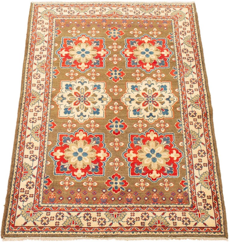 Traditional Hand-knotted Wool Oriental Carpet 3'11" x 5'9" Area Rug gallery