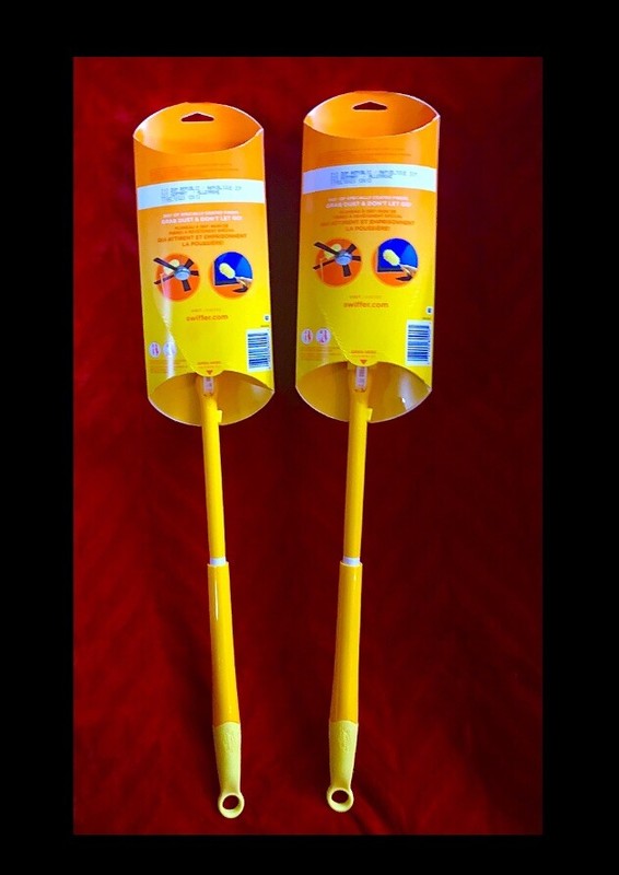 2pk Swiffer Dusters Combo: 8pc Total:(2 Extendable 3ft Handles Each w 3 refills) gallery