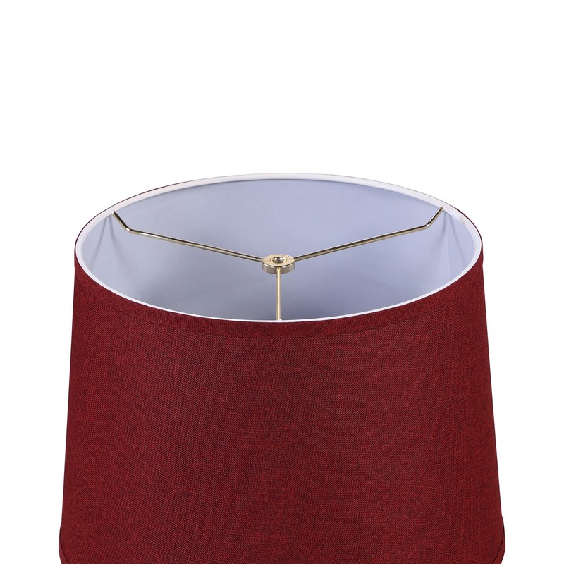 32095 Transitional Hardback Empire Shaped Spider Construction Lamp Shade in B... gallery
