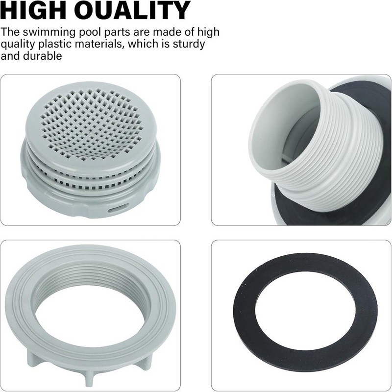 Pool Threaded Filter Connector Kit Swimming Pool Replacement Accessories Set gallery