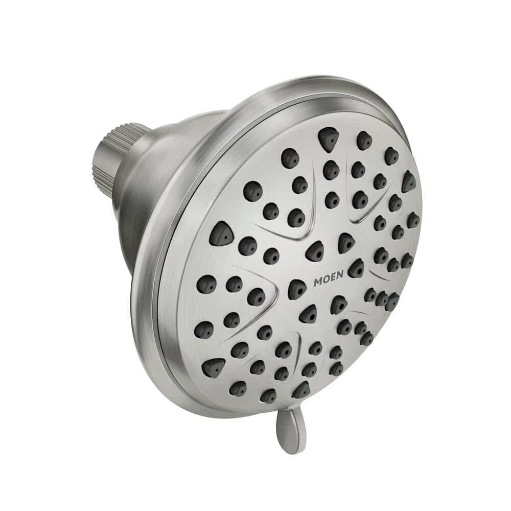 Moen 218W0SRN Attune 8-Function Wall Mount Fixed Showerhead, Spot Resist Nickel