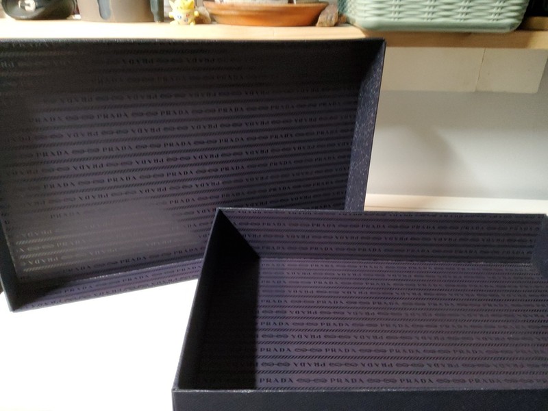 Authentic Prada Empty Storage Gift Box (Box Only) 16.5×3×10.5 gallery