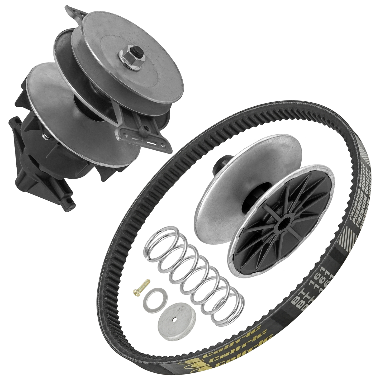 Primary & Secondary Transmission Pulley Belt For John Deere D105 E100 X105 X106 gallery