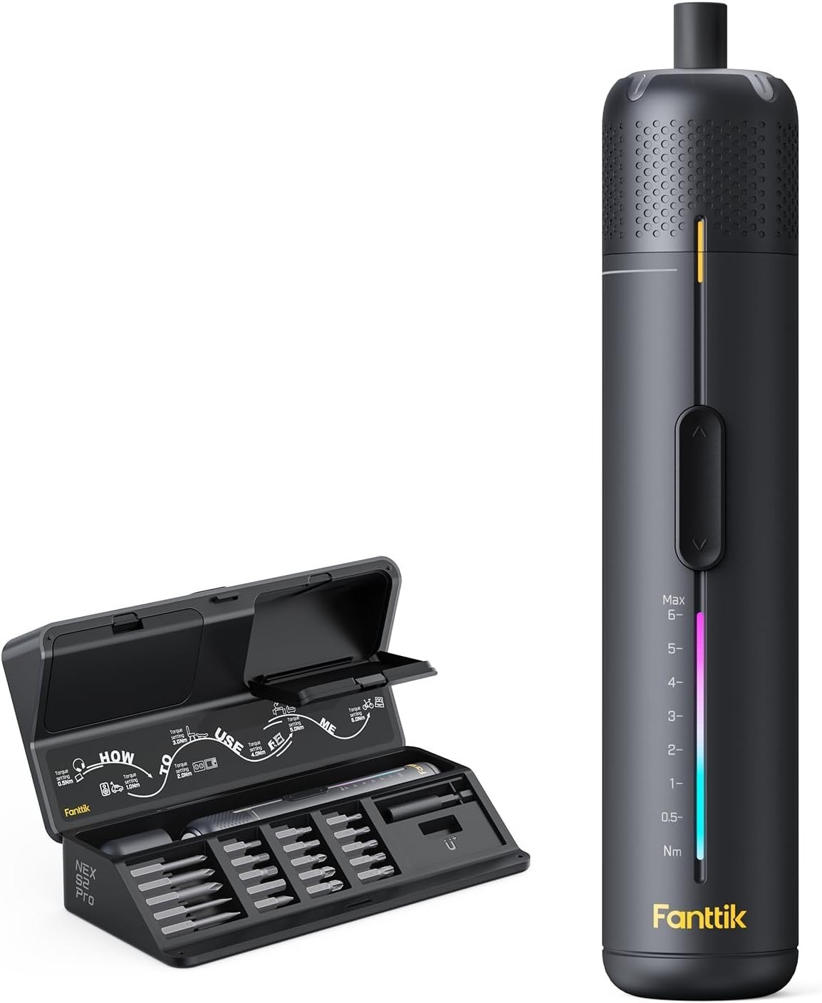 Fanttik S2 Pro Electric Screwdriver Cordless Screwdriver Set 7 Torque Settings gallery