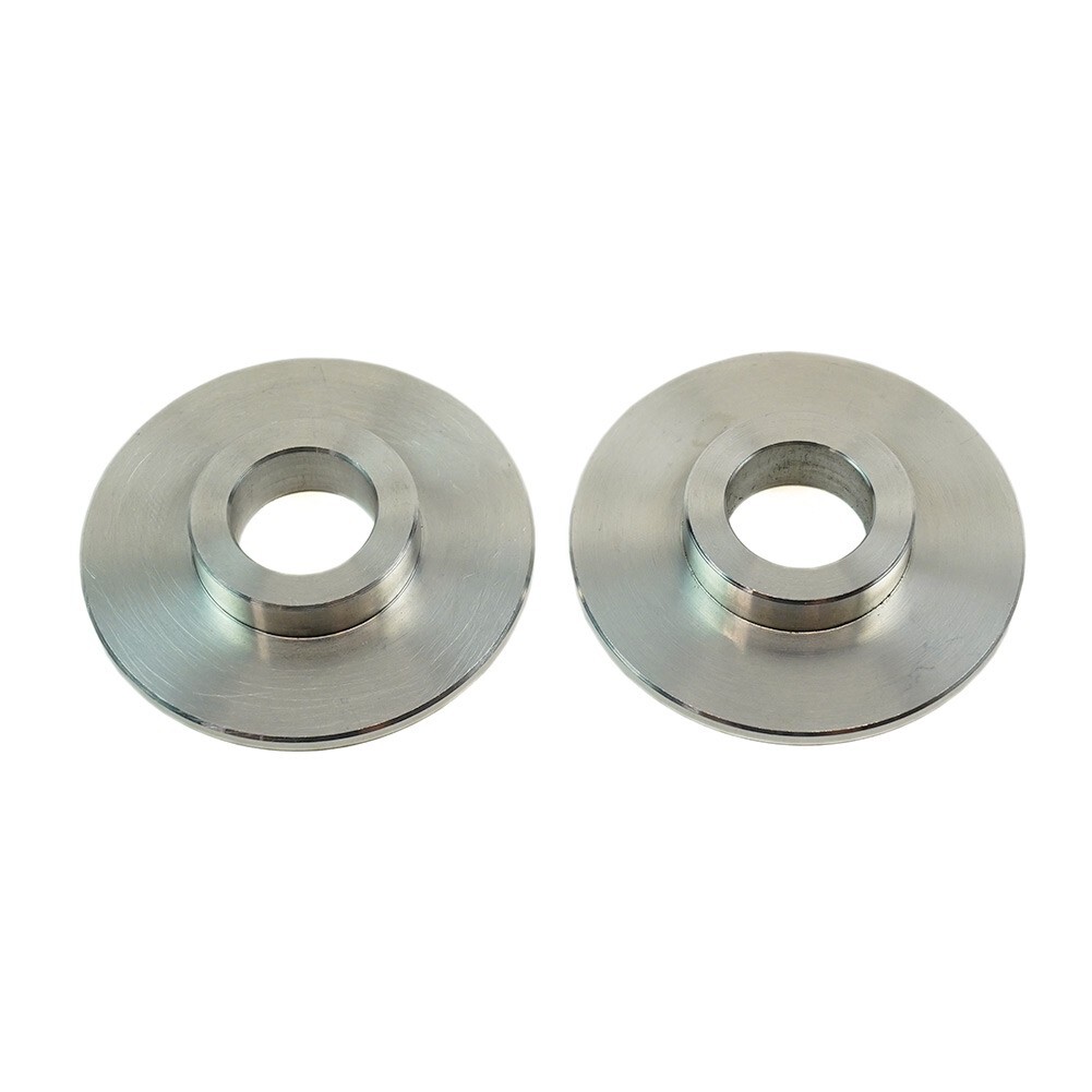 (2) 5/8" Bench Grinder Wheel Flanges | Buffer Washers Polishing Buffing Grinding gallery