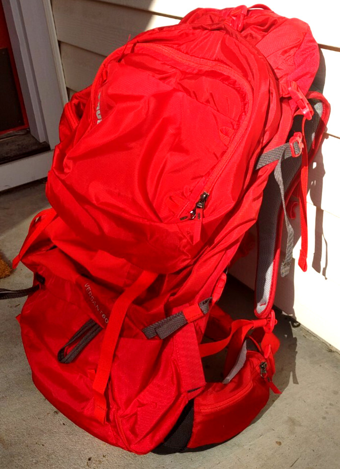 Thule Versant 60 Hiking Backpack Red 3
