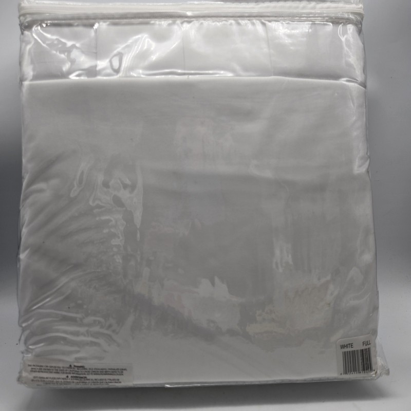 Sealy Cool & Clean Full Size Sheet Set White 6 Pc Platinum gallery
