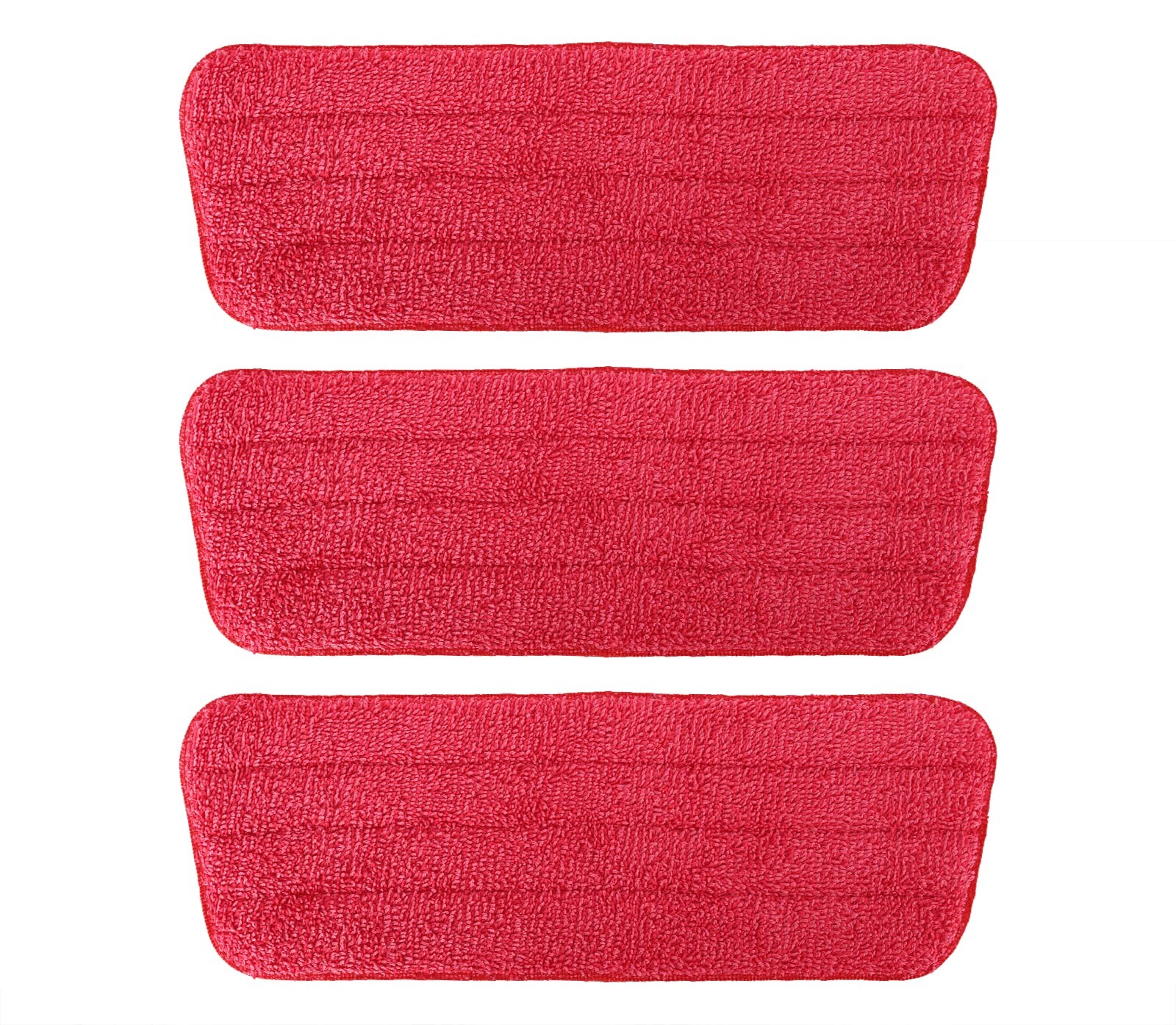 3 Packs Microfiber Mop Pads Spray Replacement Heads Wet/Dry Floor Cleaning gallery
