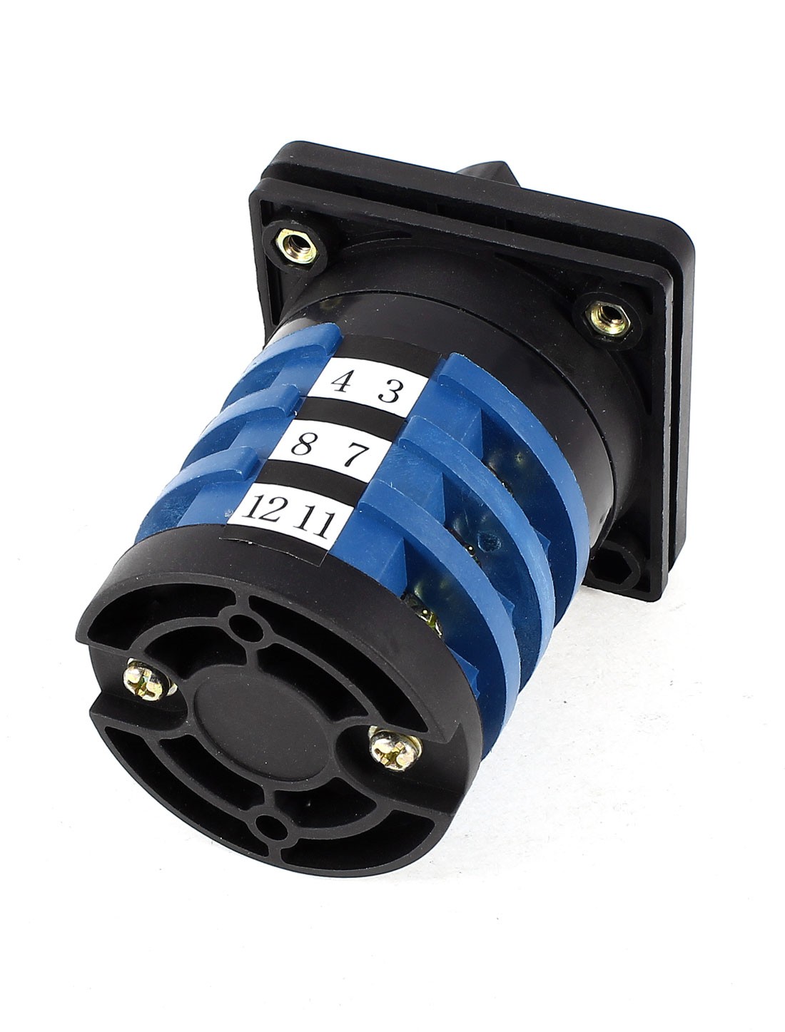 32A 3 Positions On-Off-On Changeover Selector Control Rotary Cam Switch gallery