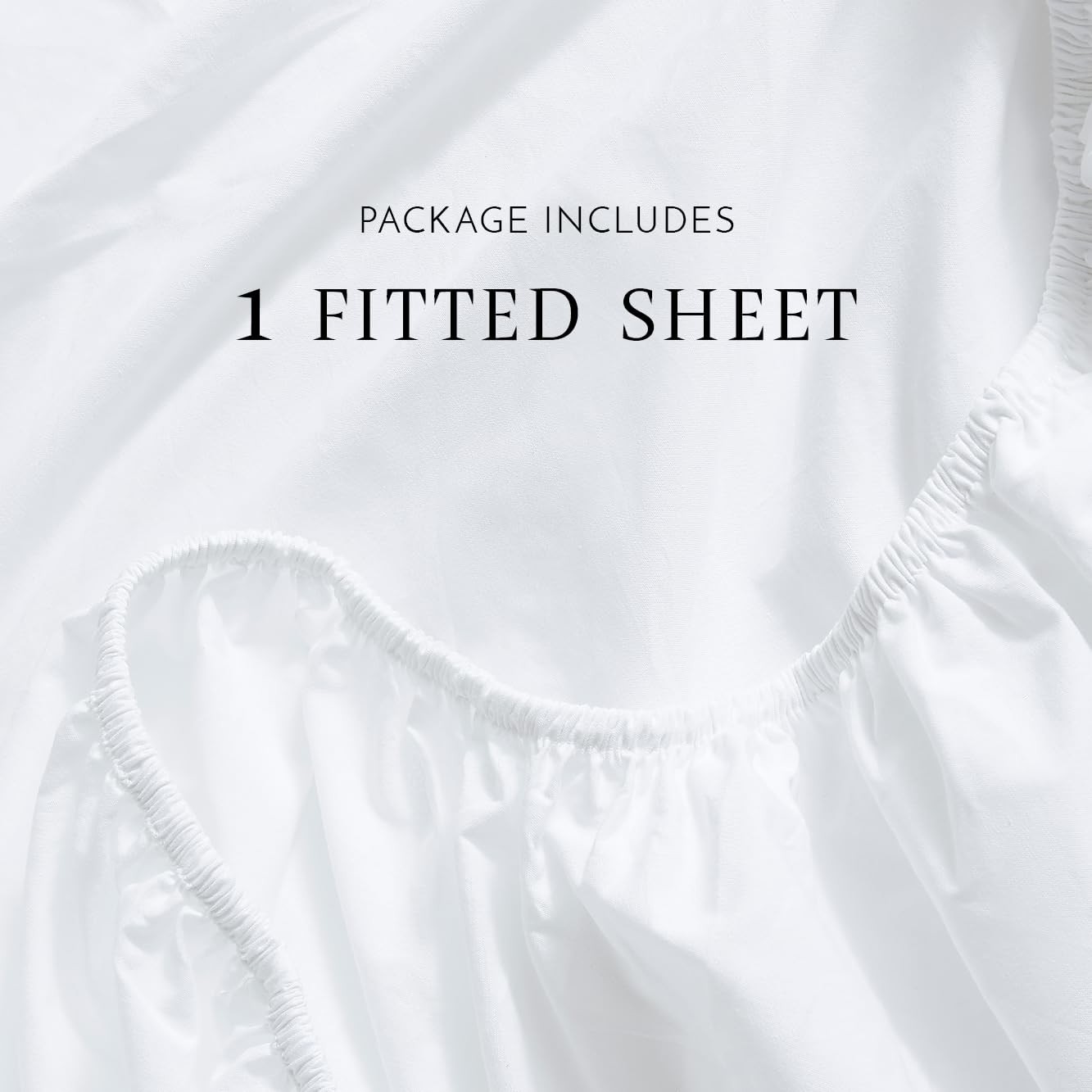 Fitted – 100% Cotton Percale, Cool & Crisp, Brushed for Softness, Deep Pocket... gallery