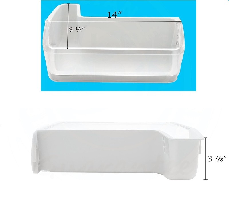 Left Bottom Door Bin Compatible with Samsung DA97-08400C DA97-08400A gallery