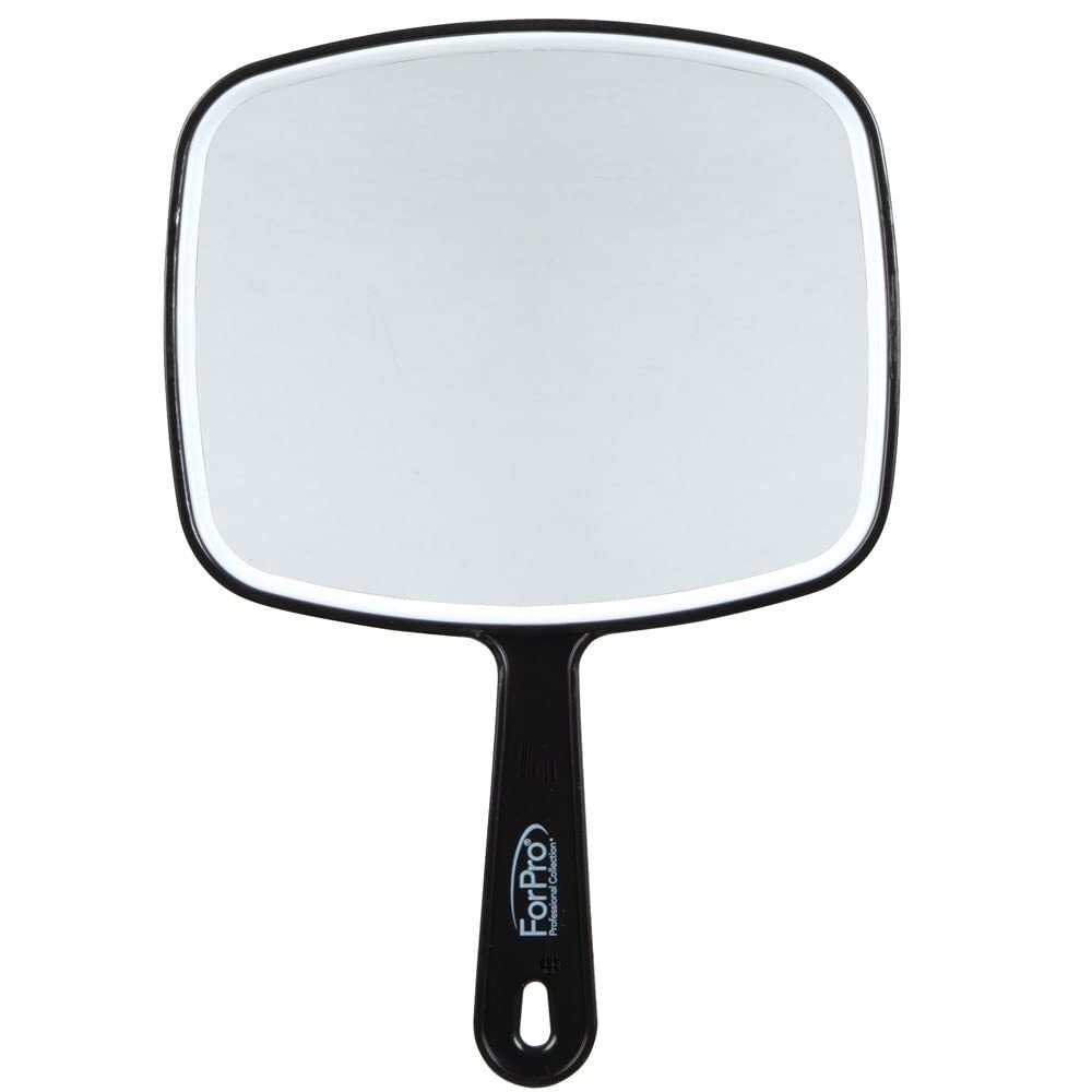 Hand Held Mirror Extra Large For Barber Lady Makeup Beauty Cosmetic With Handle gallery