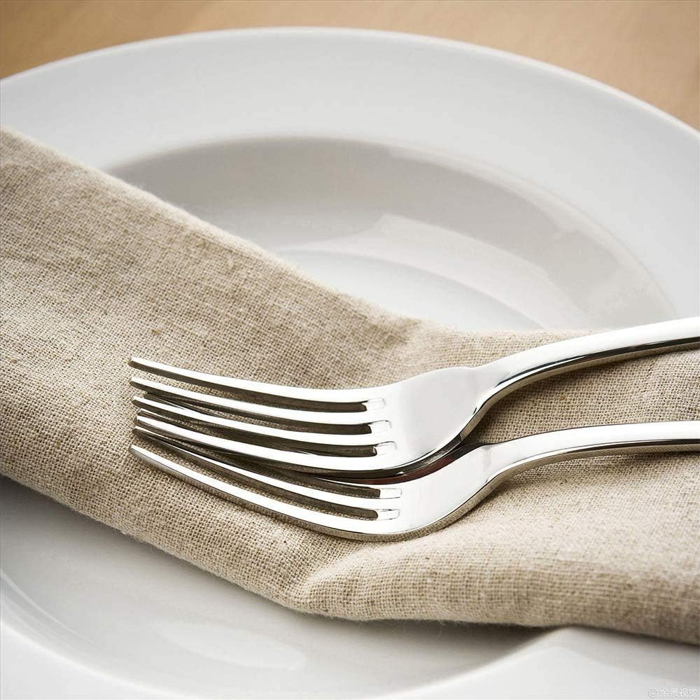 10-Piece Dinner Forks Set,Food-Grade Stainless - 7 Inches Table Forks,Flatware F gallery