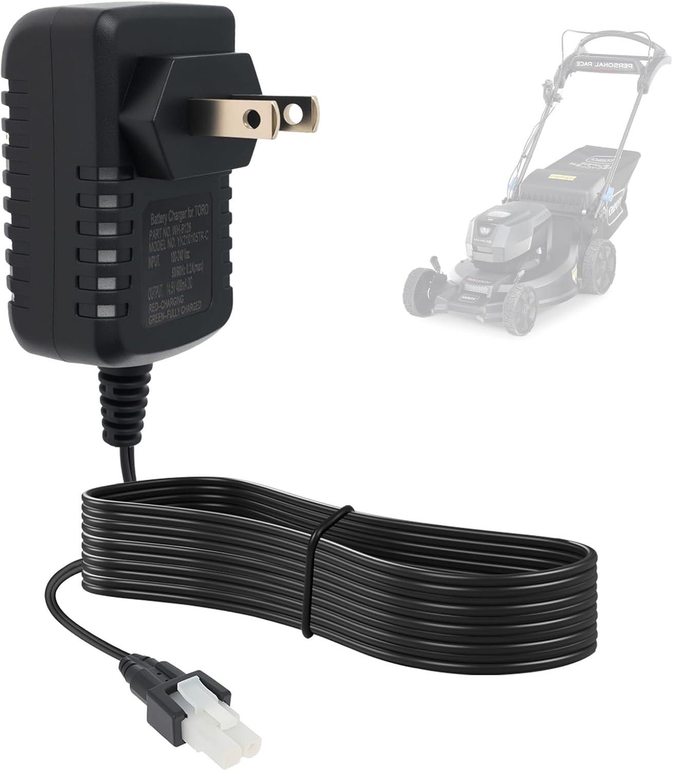 136-9126 Battery Charger Compatible with Toro Lawnboy Battery Charger 12V 104-74 gallery