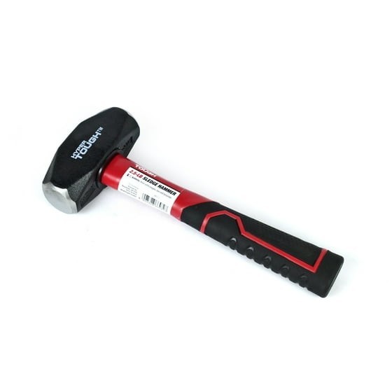 Hyper Tough 2.5 lb Small Sledge Hammer, Fiberglass Handle with Comfort Grip gallery