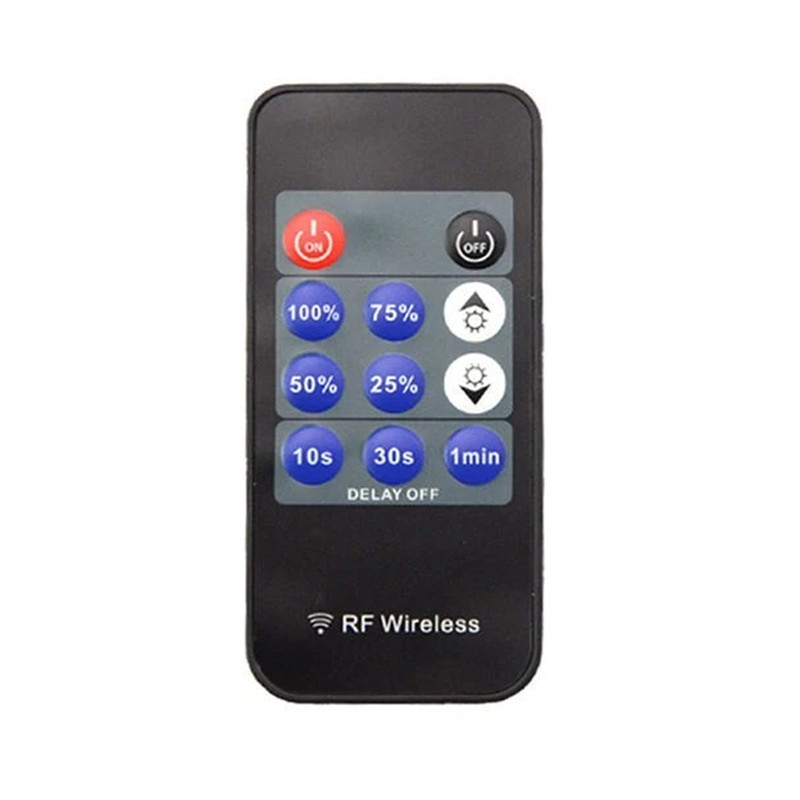 DC12V-24V 8A Dimmer Switch Controller With 11-Key RF Wireless Remote For LED gallery