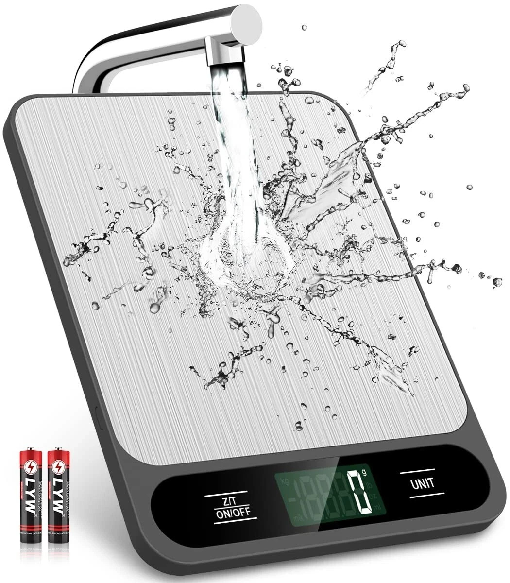 Food Scale, 10kg/22lb Digital Kitchen Scale Weight Grams and Ounces for Baking gallery