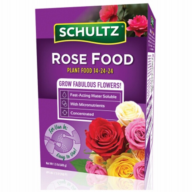 Schultz SPF70220 1.5 Lb Soluble Rose & Flower Plant Food Fertilizer 14-24-24 gallery