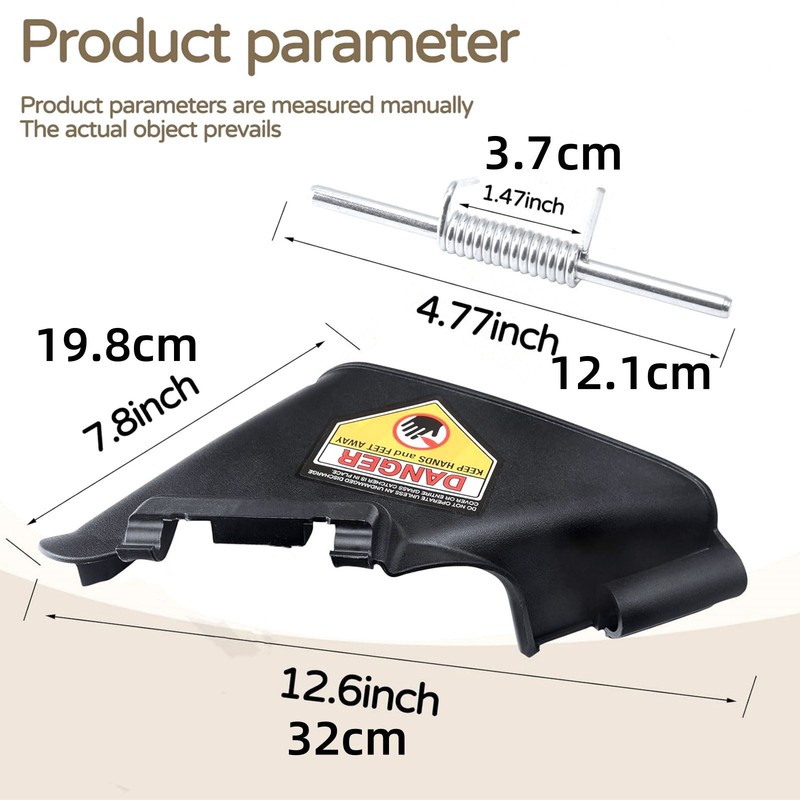Easy Installation 731-07131 Side Discharge Chute Fits MTD Craftsman Lawn Mower gallery