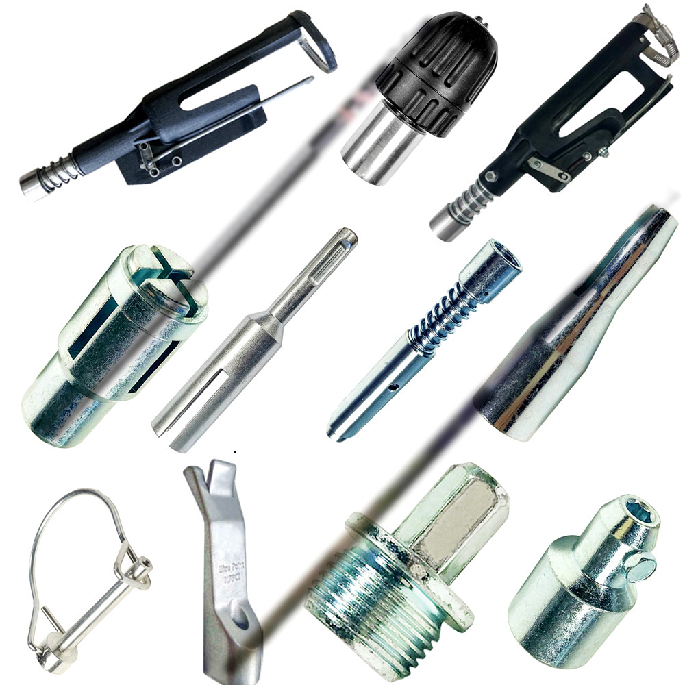 Adaptors for Multi-Lag-Pro Pole, Ceiling Fastener Tool Wire/lag screw/Electrical gallery